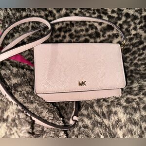 Michael Kors Pebbled Leather Convertible Crossbody Bag